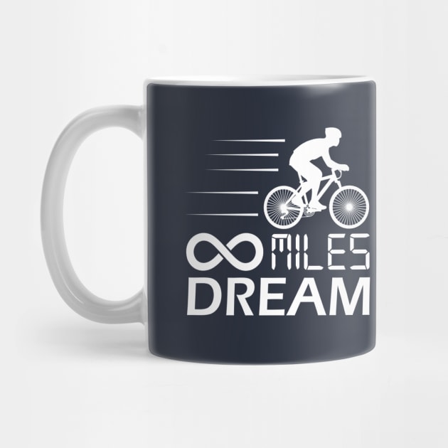 Cycling T Shirt Infinity Dream Bicycle Bike by onalive